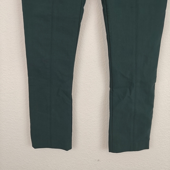 M.M. Lafleur The Foster Cigarette Pant - PowerStretch In Deep Sea Green Size 0 - Picture 9 of 16